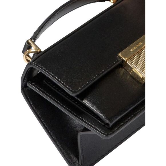 GOLDEN GOOSE Women's Boxy Top-Handle Bag Women BLACK Handbags - Picture 4 of 5